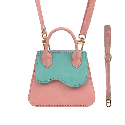 Insertable Card Colorblocked Shoulder Crossbody  Samsung Case