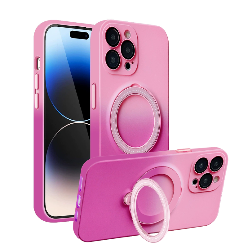 Gradient Magnetic 360° Rotating Stand iPhone Case
