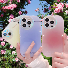 Candy Color Laser Frame iPhone Case