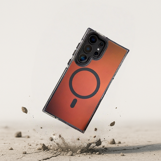 Metal Bezel Colorful Magnetic Samsung Case