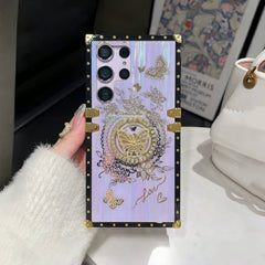 Dream Aurora Butterfly Diamond Stand Samsung Case