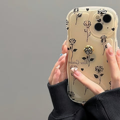 Vintage Rose Garden iPhone Case