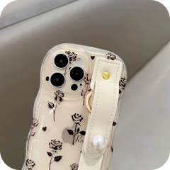 Rose Flower Wristband iPhone Case