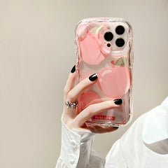 Cream Edge Cherry iPhone Case