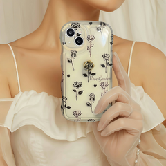 Vintage Rose Garden iPhone Case