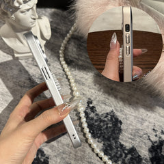 Aurora Pearl Heart iPhone Case