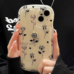 Vintage Rose Garden iPhone Case