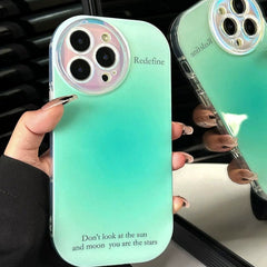 Candy Color Laser Frame iPhone Case