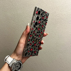 Leopard Transparent MagSafe Case for Samsung