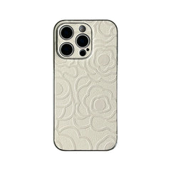 Electroplated Camellia iPhone Case