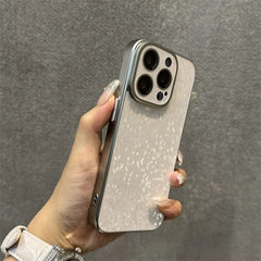 Diamond Sequin Laser Eyeglass Bracket iPhone Case