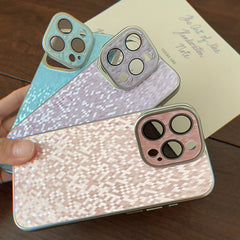 Diamond Sequin Laser Eyeglass Bracket iPhone Case