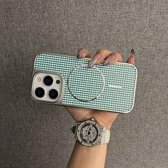 Dopamine Checkered MagSafe iPhone Case