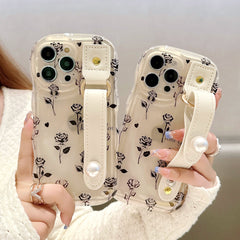 Rose Flower Wristband iPhone Case