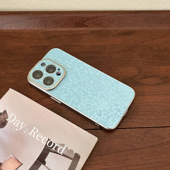 Diamond Sequin Laser Eyeglass Bracket iPhone Case