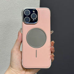 Frameless Leather Mirror Magnetic iPhone Case
