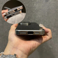 Diamond Sequin Laser Eyeglass Bracket iPhone Case