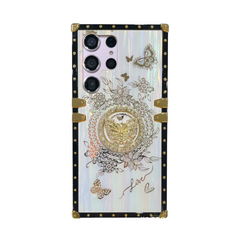 Dream Aurora Butterfly Diamond Stand Samsung Case