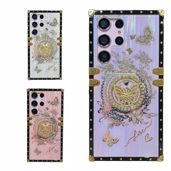 Dream Aurora Butterfly Diamond Stand Samsung Case