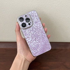 Diamond Sequin Laser Eyeglass Bracket iPhone Case