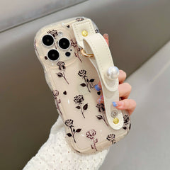 Rose Flower Wristband iPhone Case
