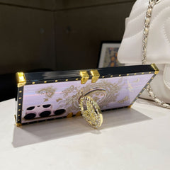 Dream Aurora Butterfly Diamond Stand Samsung Case