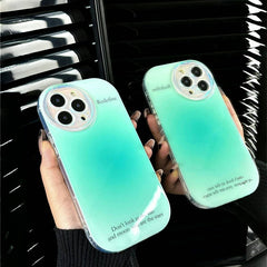 Candy Color Laser Frame iPhone Case
