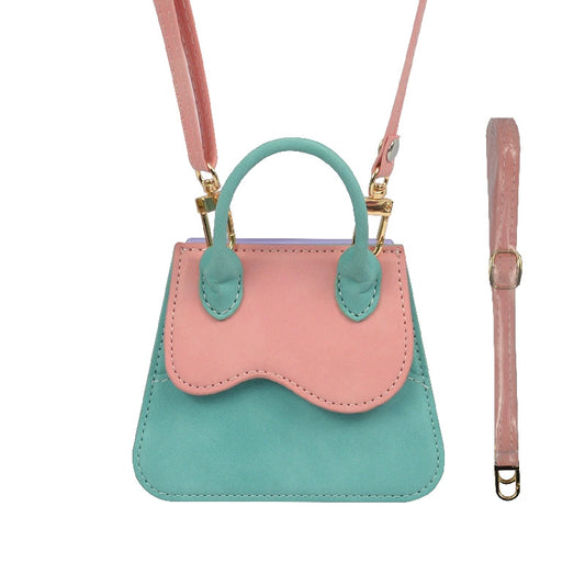 Insertable Card Colorblocked Shoulder Crossbody  Samsung Case