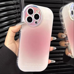 Candy Color Laser Frame iPhone Case