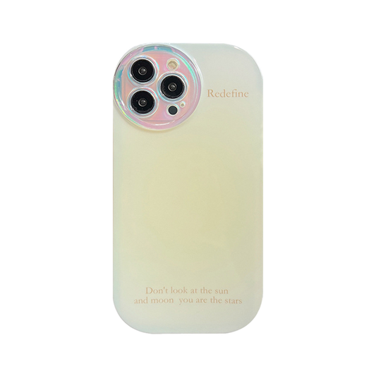 Candy Color Laser Frame iPhone Case