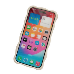 Creamy White Pearl Floral Phone Case