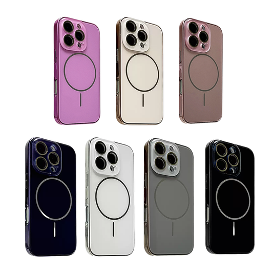 Electroplate Glossy Magnetic Case for iPhone