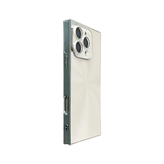 Square Aurora Shine Electroplated iPhone Case