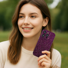 Sparkling all-diamond multi-color iPhone case