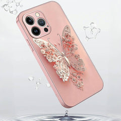 Mirror Flying Butterfly iPhone Case