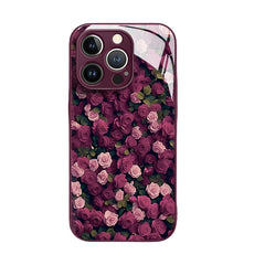 Full Screen Rose Bush iPhone Case
