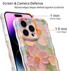 Oil Painting Flower iPhone Case