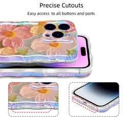 Oil Painting Flower iPhone Case