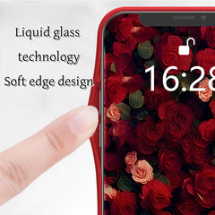 Full Screen Rose Bush iPhone Case