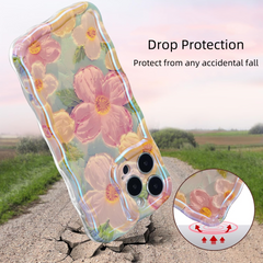 Oil Painting Flower iPhone Case