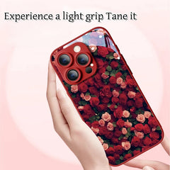 Full Screen Rose Bush iPhone Case