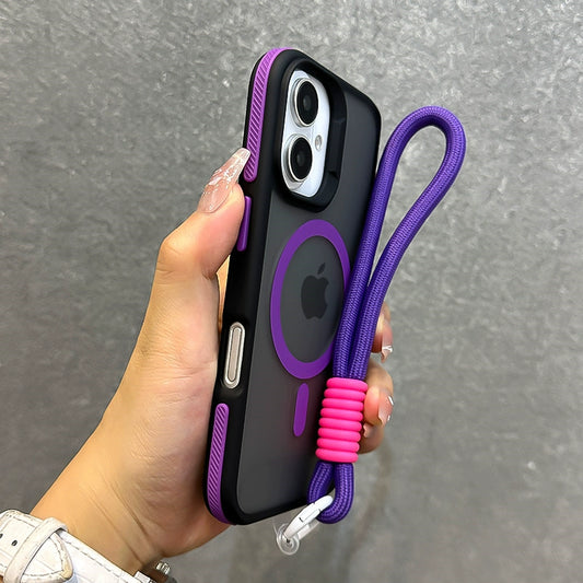 Two-Tone Matte iPhone Case Strap