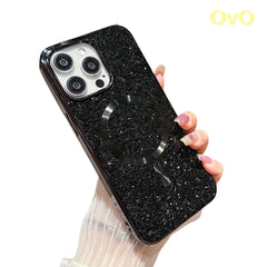 Flash Diamond Plating Magnetic iPhone Case