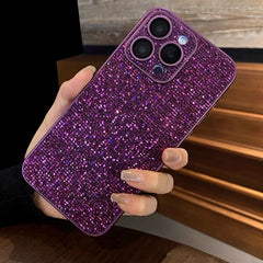 Sparkling all-diamond multi-color iPhone case