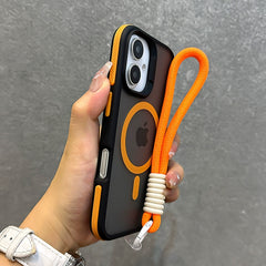 Two-Tone Matte iPhone Case Strap