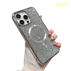 Flash Diamond Plating Magnetic iPhone Case
