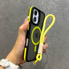 Two-Tone Matte iPhone Case Strap