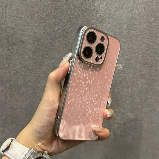 Diamond Sequin Laser Eyeglass Bracket iPhone Case