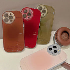Gradient blush smudged iPhone case