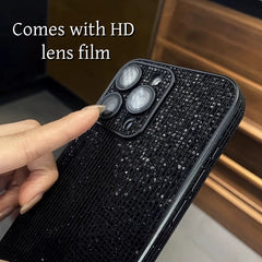 Sparkling all-diamond multi-color iPhone case